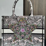 Christian Dior Medium Dior Book Tote Gray